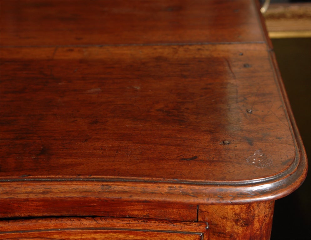 18th Century and Earlier Louis XV  French Provincial Walnut Chest