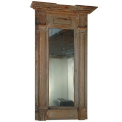 18th Century Architectural Element as Pier Mirror