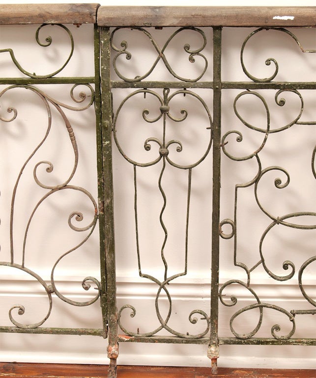 french wrought iron railings