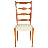 Italian Teak Set Of 8 Chairs, In The Style Of Carlo Di Carli