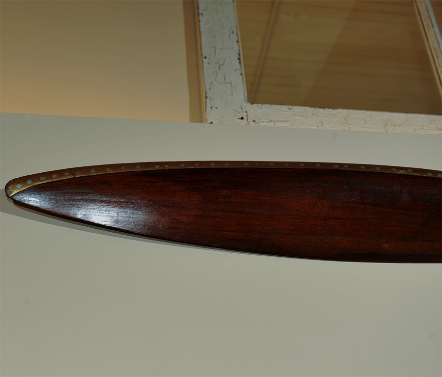 Mahogany Propeller In Excellent Condition In San Francisco, CA