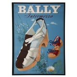 Large Bally Poster Large Bally Poster