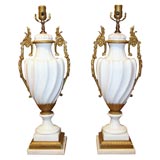 Pair of Early 20th Century Neoclassical Style Table Lamps