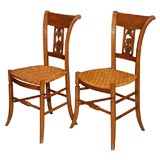 Pair of Directoire Chairs
