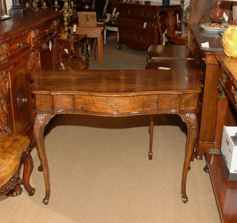 Venetian Walnut Console