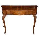 Venetian Walnut Console