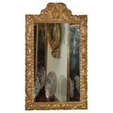 Antique Spanish Colonial Revival Gilt Wood Mirror