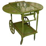 Charming Painted Drinks Cart