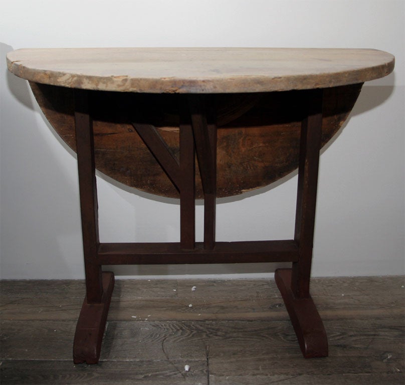 19th c French Wine Table