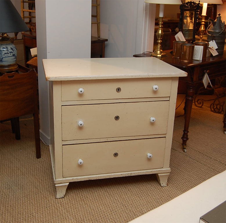 1920's Bedside Chest - Original Paint