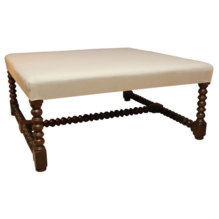 Large Square Upholstered Coffee Table At 1stdibs Large Square Upholstered Coffee Table For