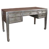 Silver Leaf Asian Style Desk