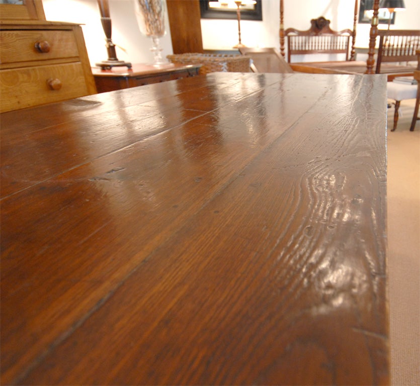 Large 8 Foot Long Wood Dining Table at 1stDibs 8 foot wood table, 8 foot long dining table, 8