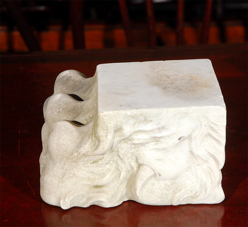 A Pair of Carved Marble Lion Paws, Circa 1820 2