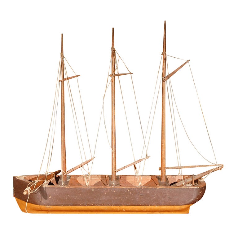 A Wooden Boat, Circa 1840