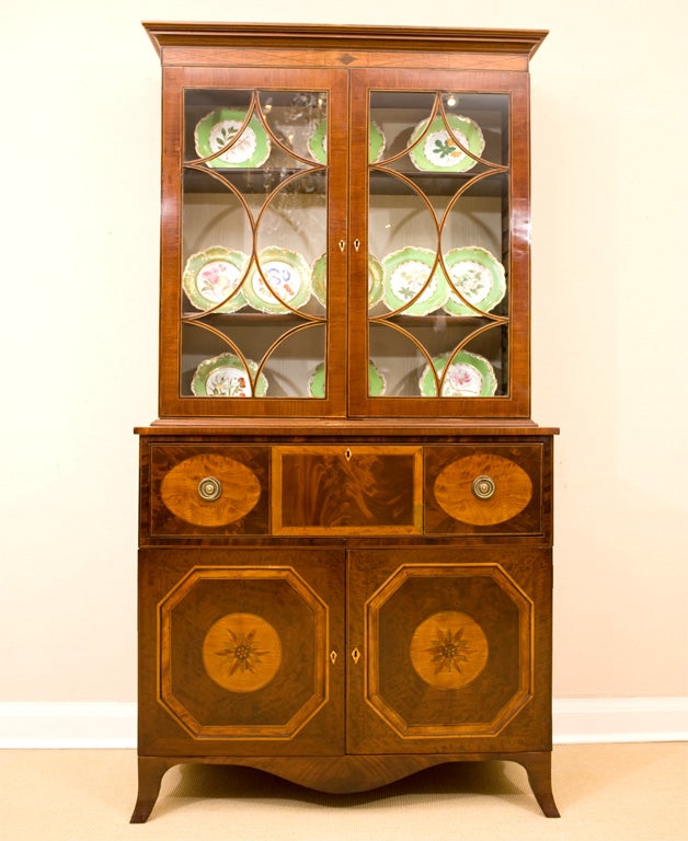 Sheraton period Secretaire