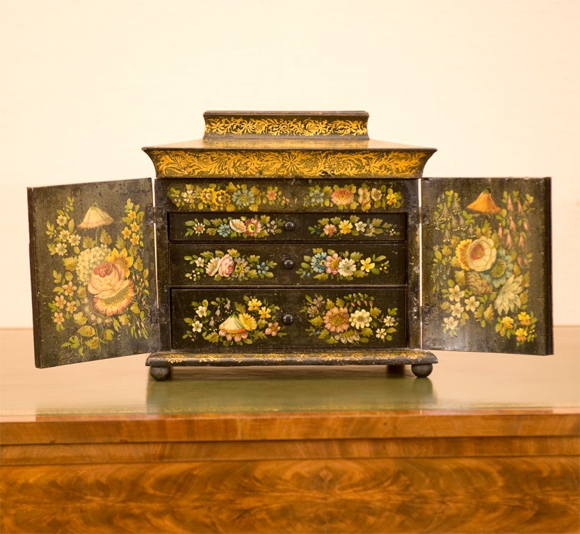 Regency period Jewellery or Work Box