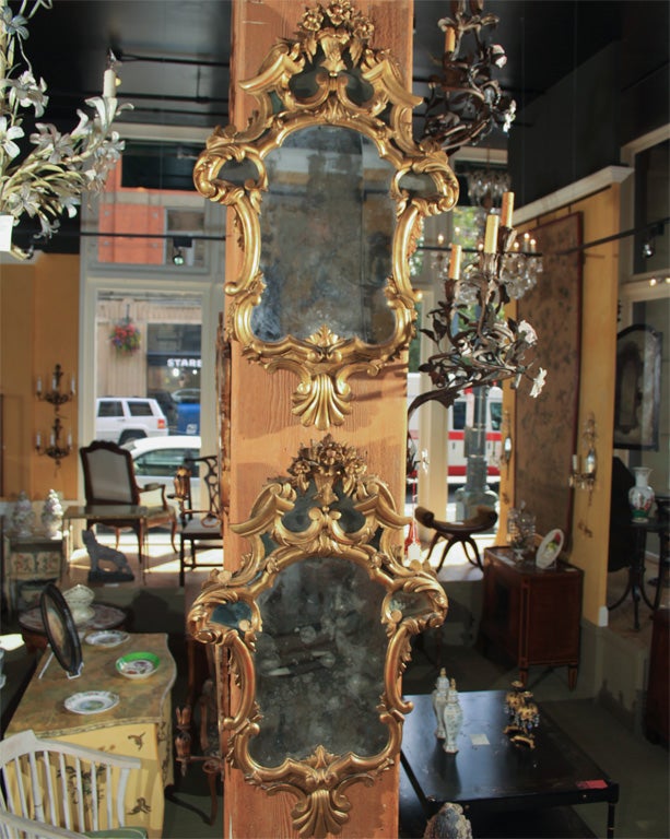 Pair of Venetian Mirrors