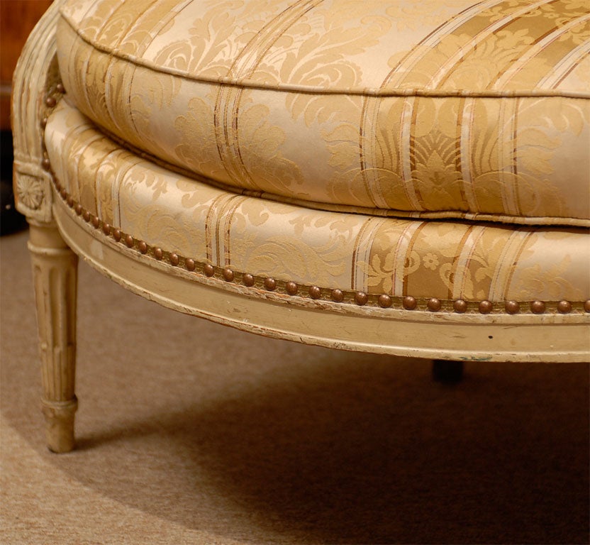Louis XVI Period Bergere in Painted Finish, France ca. 1790 1