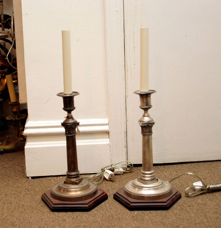 antique candleabra lamps