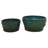 Chinese Turquoise Glaze Bowls Chinese Turquoise Glaze Bowls
