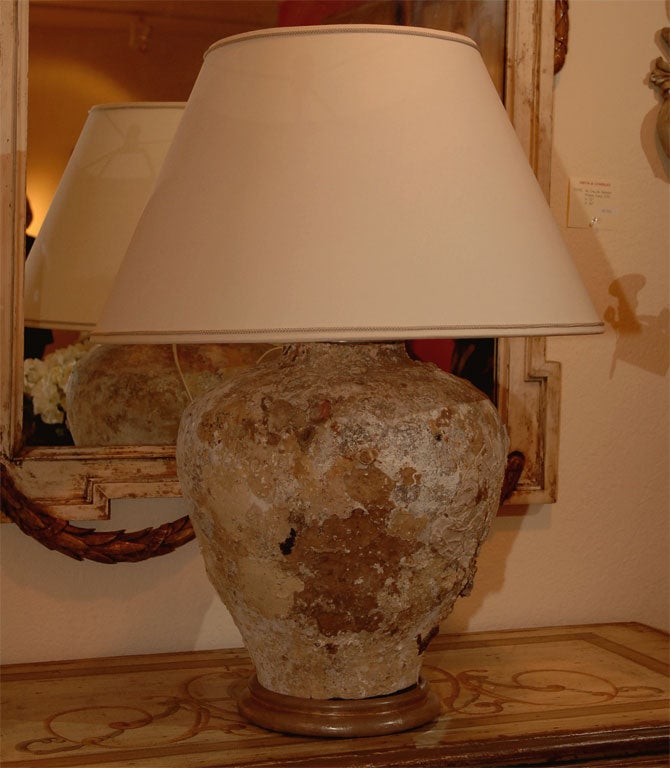 Chinese Antique Jar as Lamp