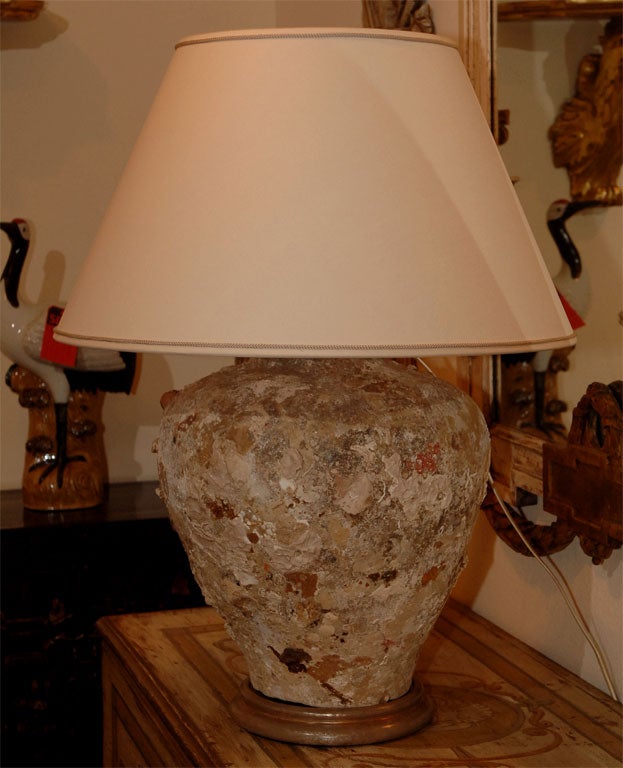 Antique Jar as Lamp 1