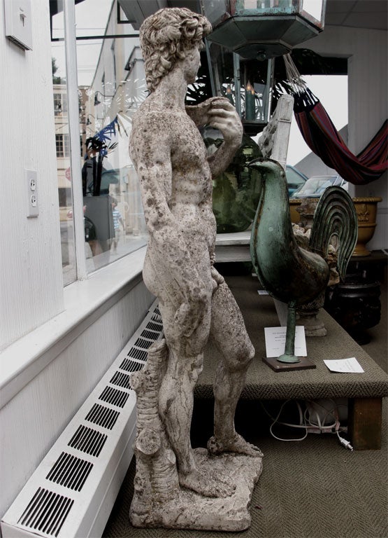 Stone Statue of David For Sale at 1stdibs