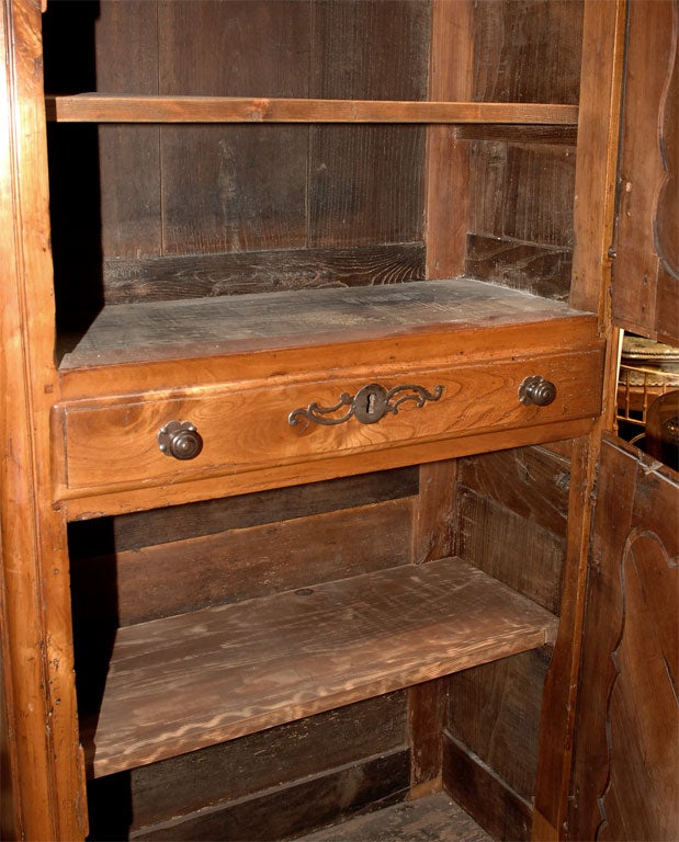 Louis XV style cherry bonnetiere For Sale 1