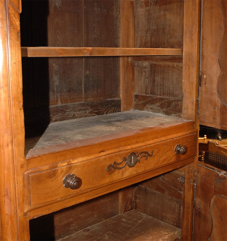 Louis XV style cherry bonnetiere For Sale 2