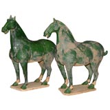 Pair of Chinese Tang-Style Horses