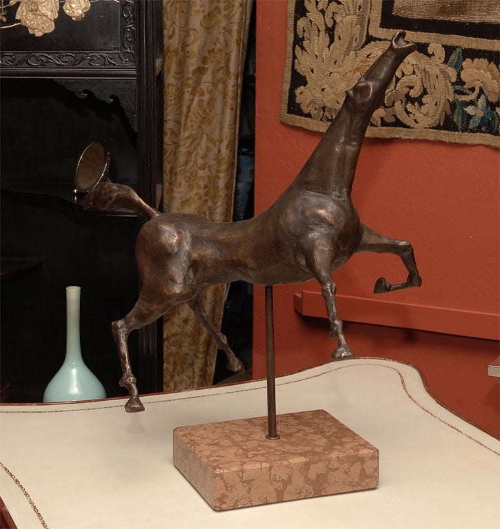 A 20th Century Bronze Horse, unsigned 2