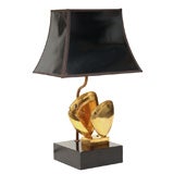 Double Fish Lamp with Original Shade
