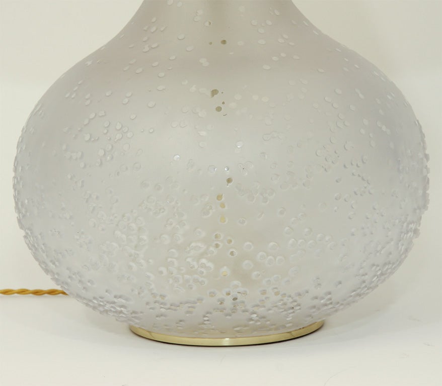 Frosted Glass Lamp