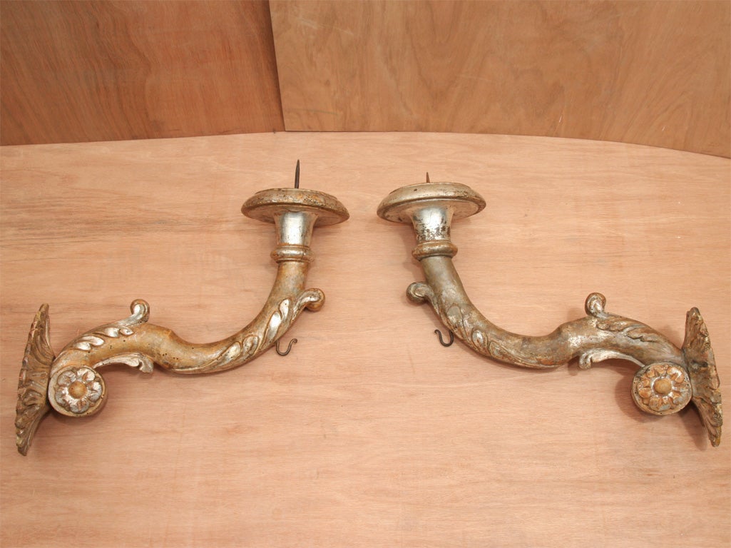 Italian Baroque Single Light Sconces
