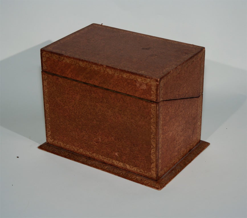 An Early 20th Century Faux Book Box 1