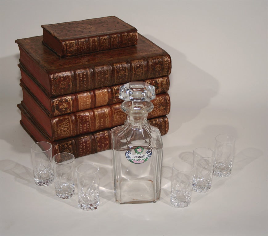 Leather An Early 20th Century Faux Book Box with Interior Bar Set