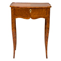 Antique Tulipwood Side Table