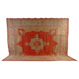 Antique Oushak rug / carpet