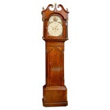 Antique English Oak Grandfather Clock