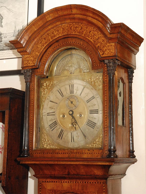 Irish 18th Century tall case clock by Charles Smith