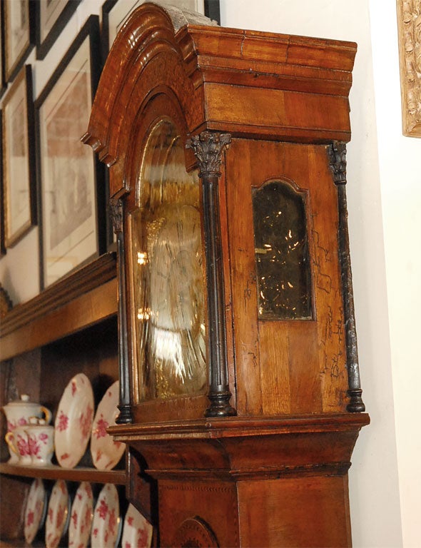 18th Century tall case clock by Charles Smith 3