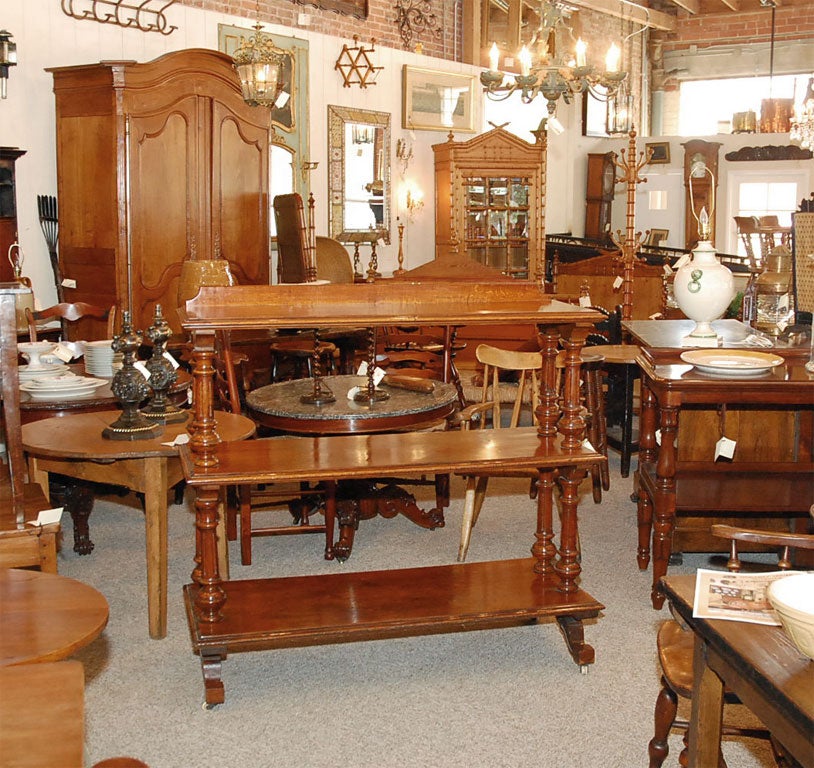 Burr Walnut Early Victorian "Dumbwaiter"