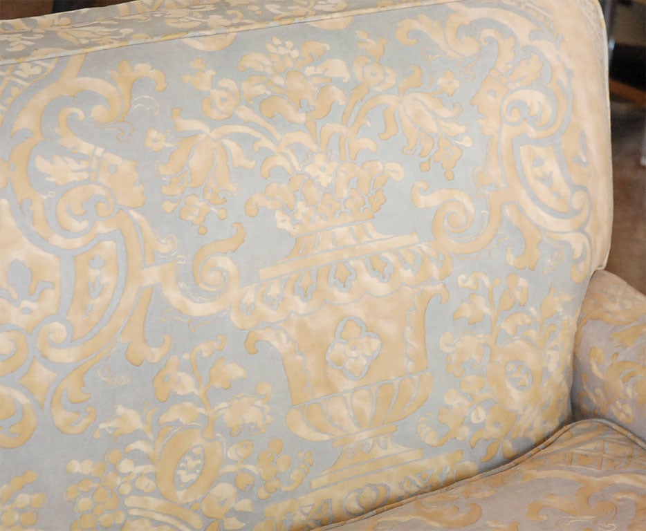 Mid-20th Century Fortuny Upholstered Sofa 