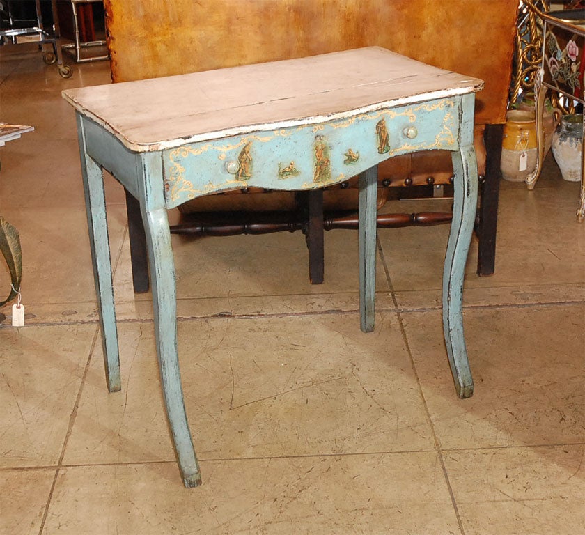 19th C. French Painted Table