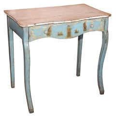 19th C. French Painted Table