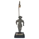 Antique "Don Quichotte" figurine  lamps