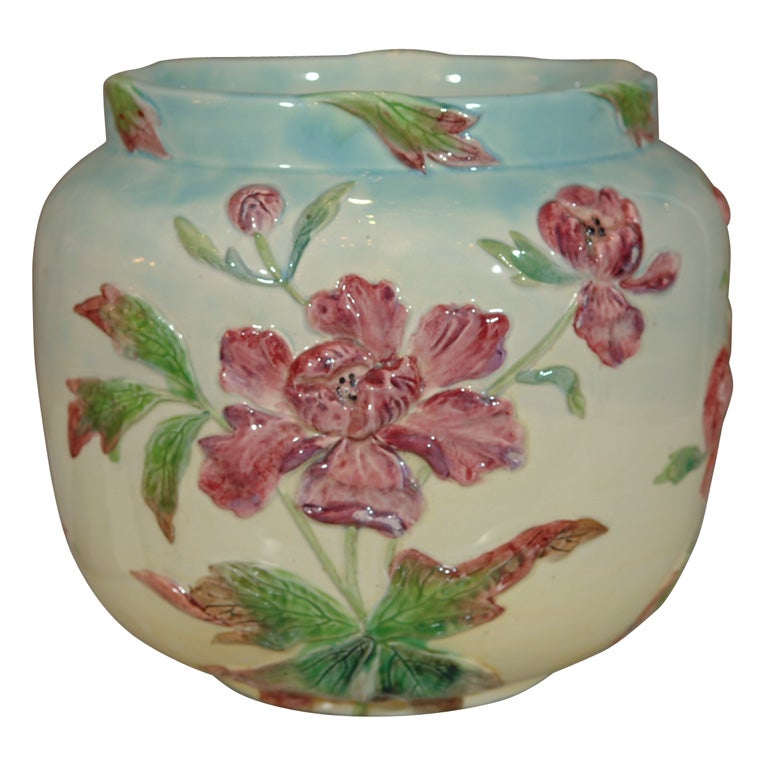 Jardiniere Longchamp Barbotine française