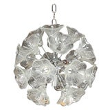 Fun "Flower Sputnik" Chandelier
