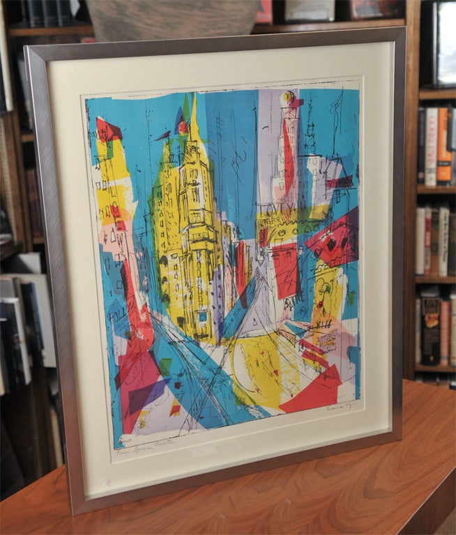 Frederick Franck Silkscreen